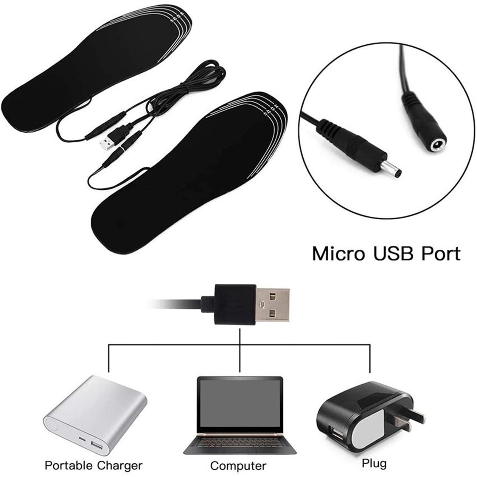 Hunting Boot Insole - 가열식 깔창 재사용 가능한 USB 전원