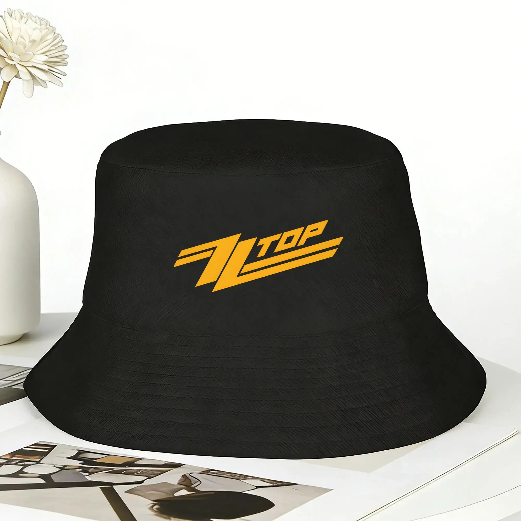 Hunting Outdoor Logos - 새로운 ZZ 탑 로고 버킷 모자