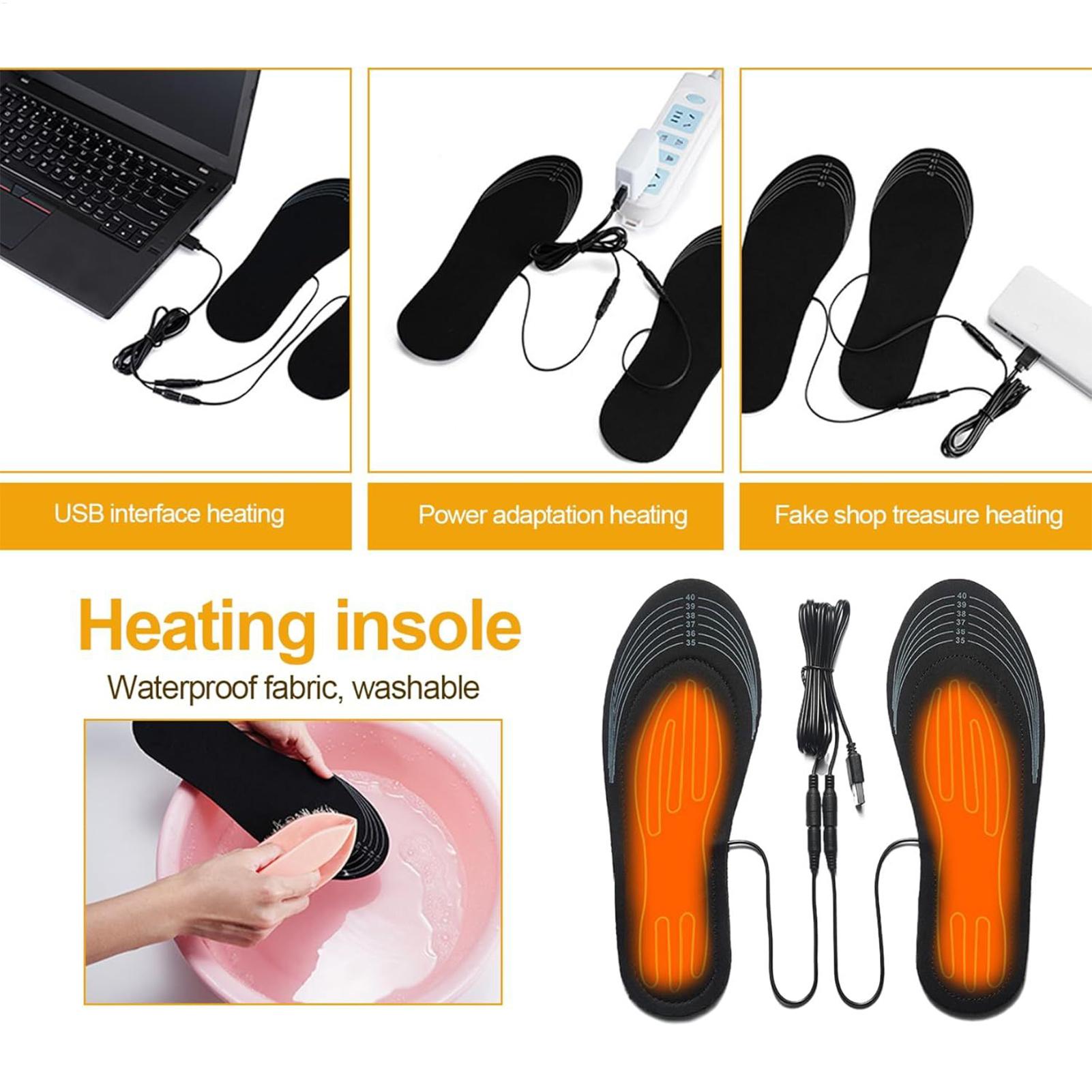 전기 발열 깔창 USB 전원 부츠 워머 아이스 피싱 캠 - Hunting Boot Insole 리뷰 및 가격