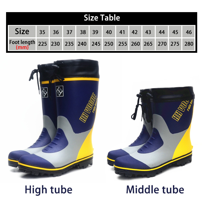패션 방수 낚시 부츠, 강철 스파이크 단독 고무 장화, - Hunting Boot Insole 리뷰 및 가격