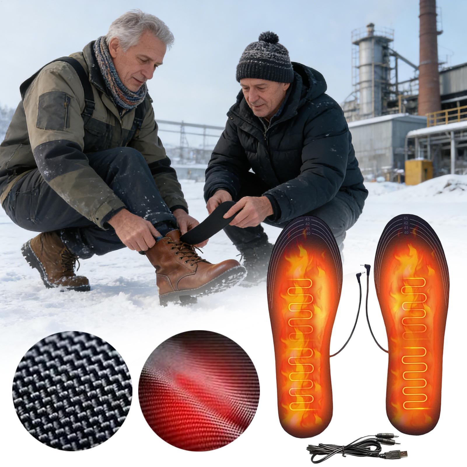 가열식 신발 깔창 재사용 가능한 USB 전원 열선 겨울 - Hunting Boot Insole 리뷰 및 가격