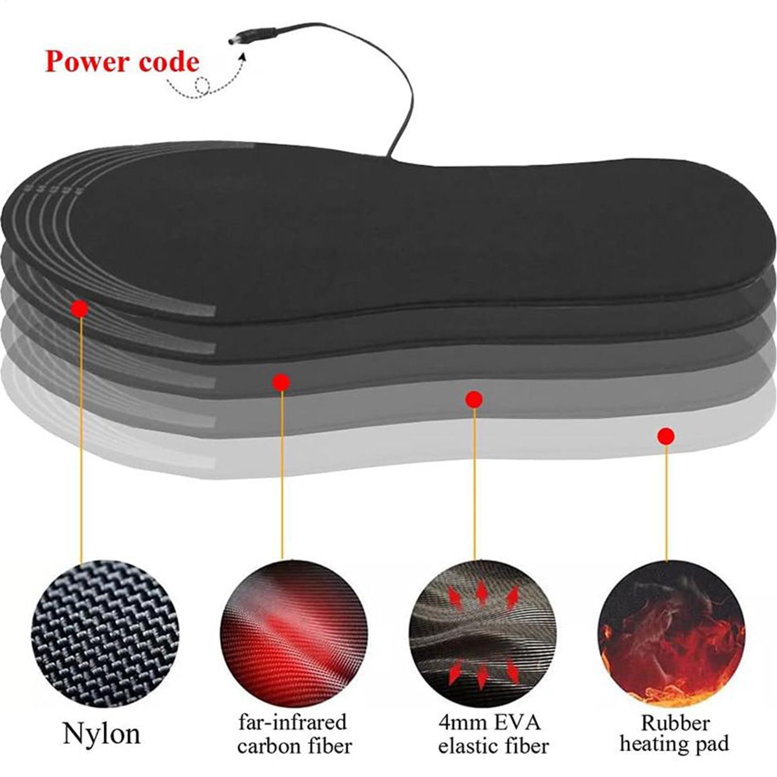 가열식 깔창 재사용 가능한 USB 전원 열선 겨울용 따 - Hunting Boot Insole 리뷰 및 가격