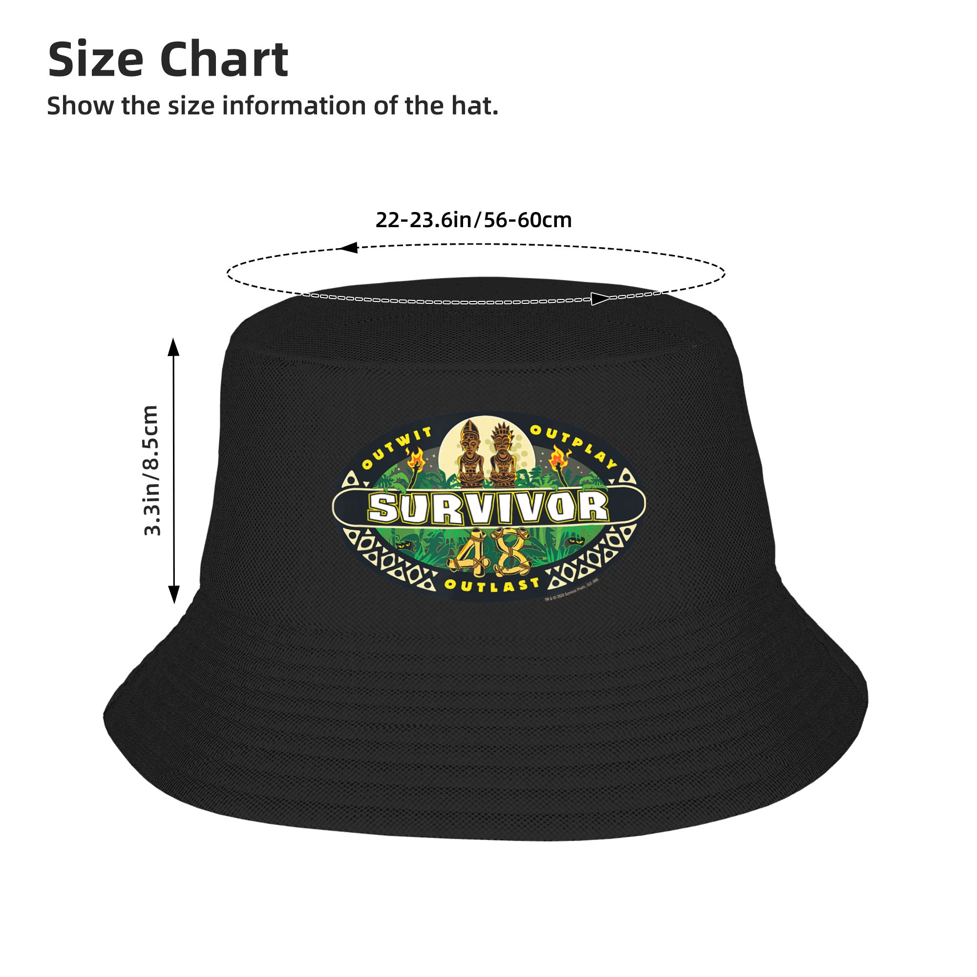 시즌 48 로고 공식 라이선스 버킷햇 봄 낚시꾼 모자  - Hunting Outdoor Logos 리뷰 및 가격