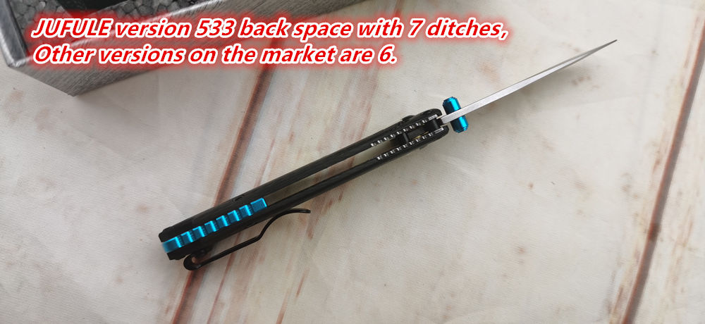 JUFULE 최고의 폼 미니 533 533-3 탄소 섬 - Best Hunting Outdoor Knife 리뷰 및 가격