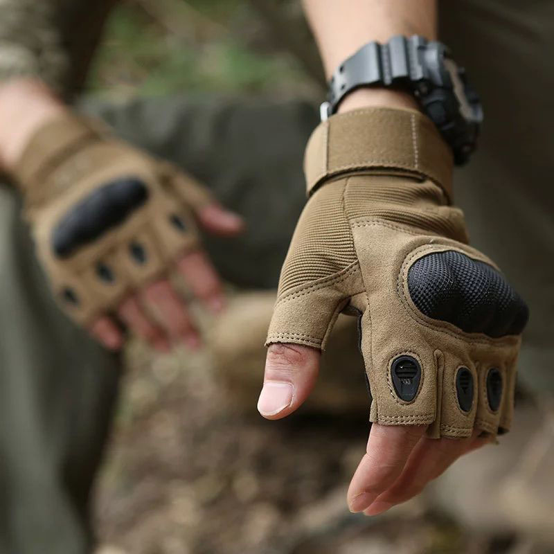 맞춤형 로고 풀핑거 전술 장갑 야외 전투 훈련 사냥 레 - Hunting Outdoor Logos 리뷰 및 가격