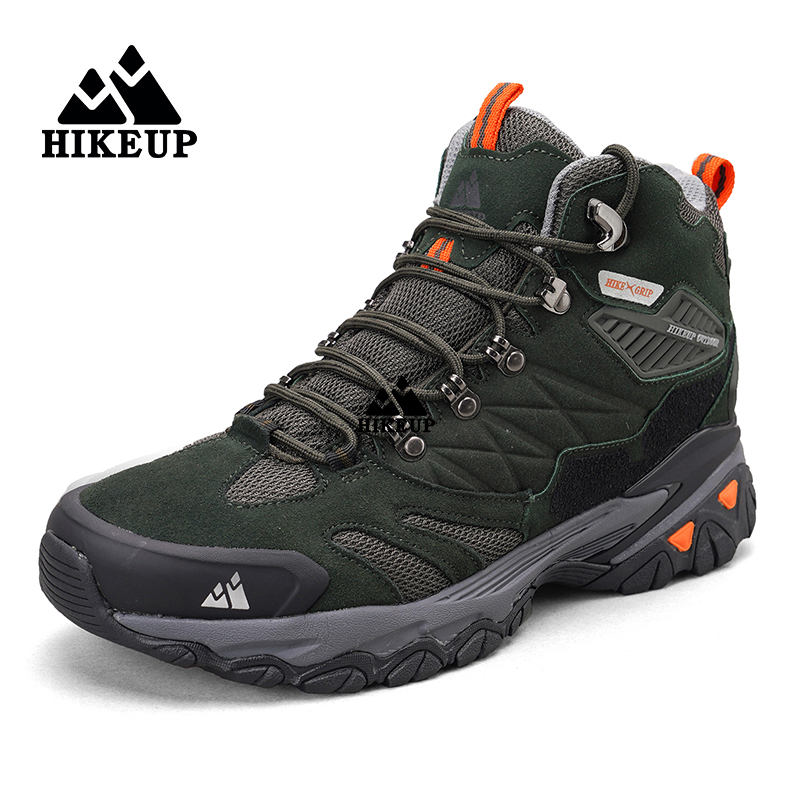 HIKEUP 남성용 하이킹 신발, 가죽 야외 스니커즈, - Outdoor Hunting News 리뷰 및 가격