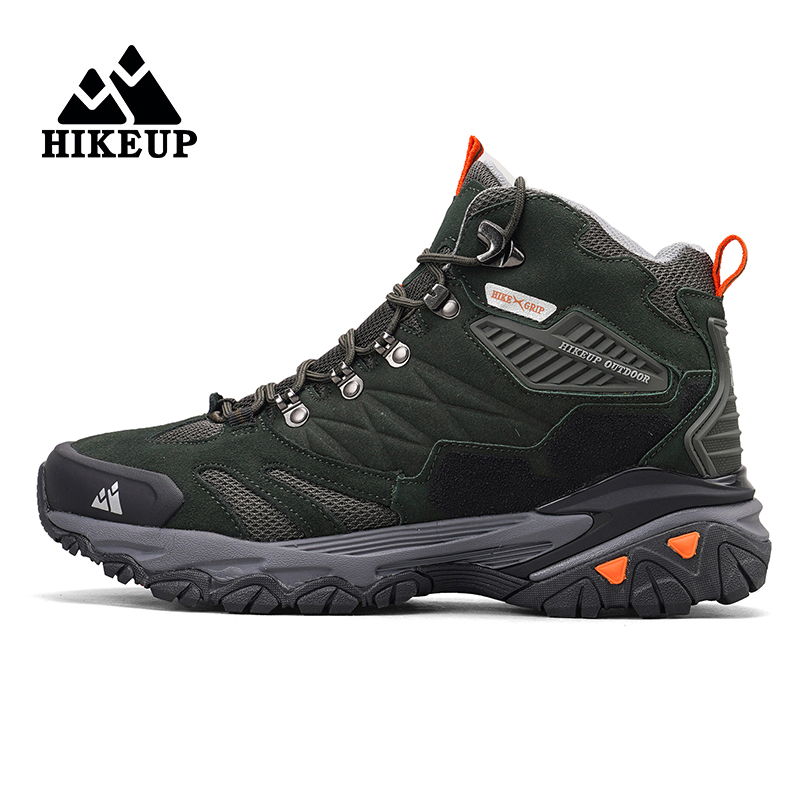 HIKEUP 남성용 하이킹 신발, 가죽 야외 스니커즈, - Outdoor Hunting News 리뷰 및 가격