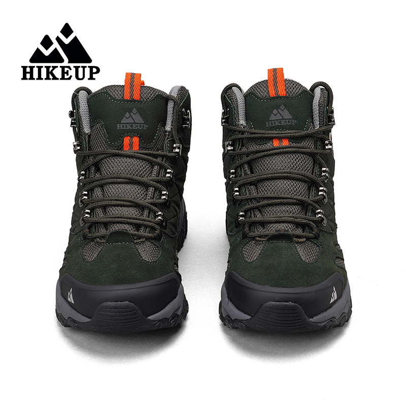 HIKEUP 남성용 하이킹 신발, 가죽 야외 스니커즈, - Outdoor Hunting News 리뷰 및 가격