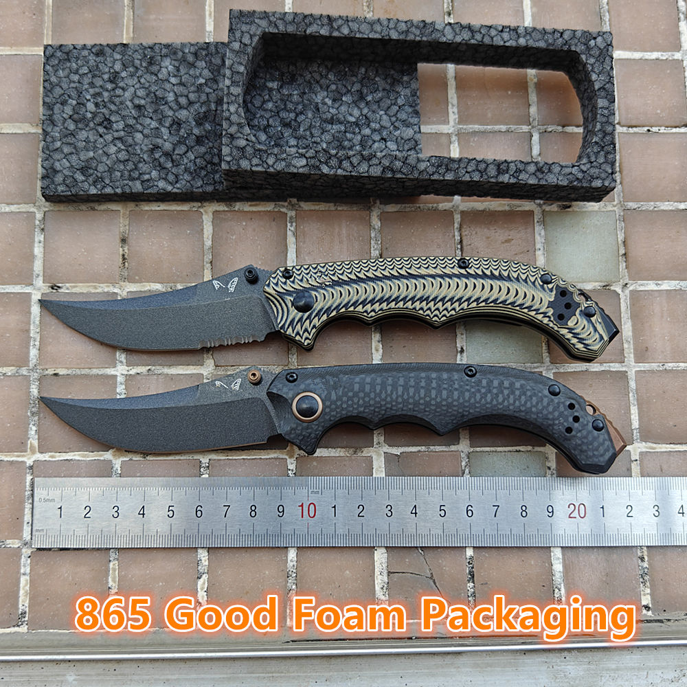 주플레 865 미니 베들럼 최고의 폼 카본 파이버 /  - Best Hunting Outdoor Knife 리뷰 및 가격