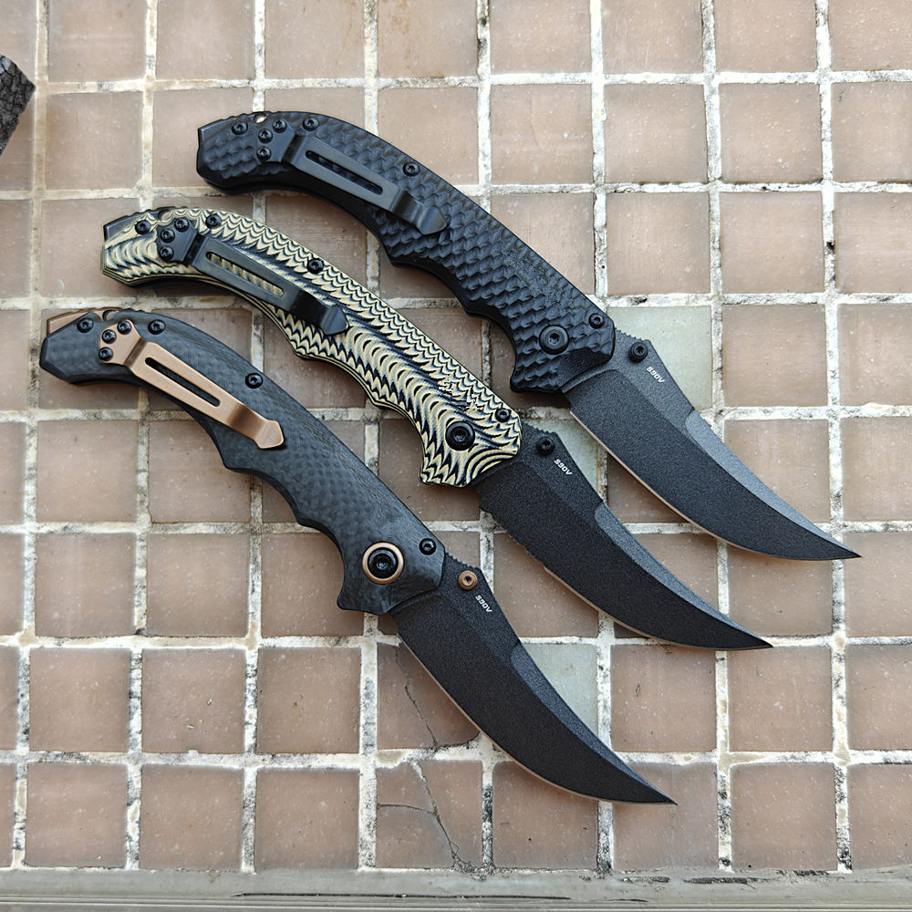 주플레 865 미니 베들럼 최고의 폼 카본 파이버 /  - Best Hunting Outdoor Knife 리뷰 및 가격